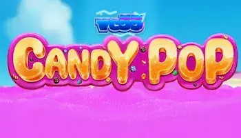 Tampilan visual slot Candy Pop dengan simbol permen berwarna-warni